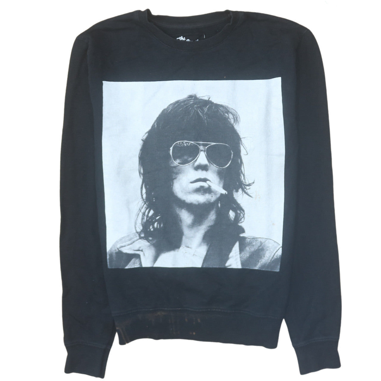 Bravado Men’s Black Rolling Stones Graphic Pullover Sweatshirt Size M