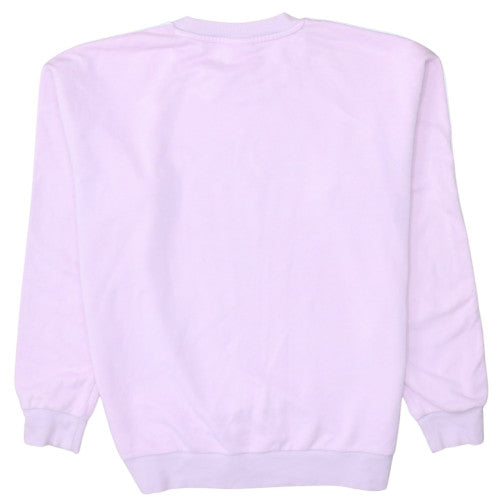 Adidas Women's Pink Crew Neck Pullover Sweatshirt XS Cotton Blend