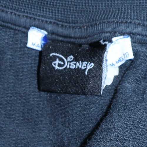Disney Womens Black Pluto Graphic Pullover Sweatshirt Size M