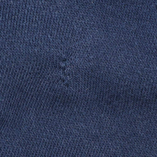Nike Men's Blue Full Zip Hoodie Size L Cotton Blend