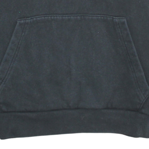 Emporio Armani EA7 Men's Black Pullover Hoodie Size S Regular Fit
