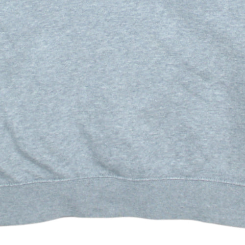 Nike Men's Grey Crew Neck Pullover Sweatshirt Size S