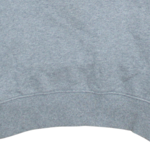 Calvin Klein Jeans Men's Grey Cotton Sweatshirt S Regular Fit