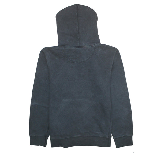 Nike Men's Black Pullover Hoodie S Regular Fit Fleece Logo Sportswear
