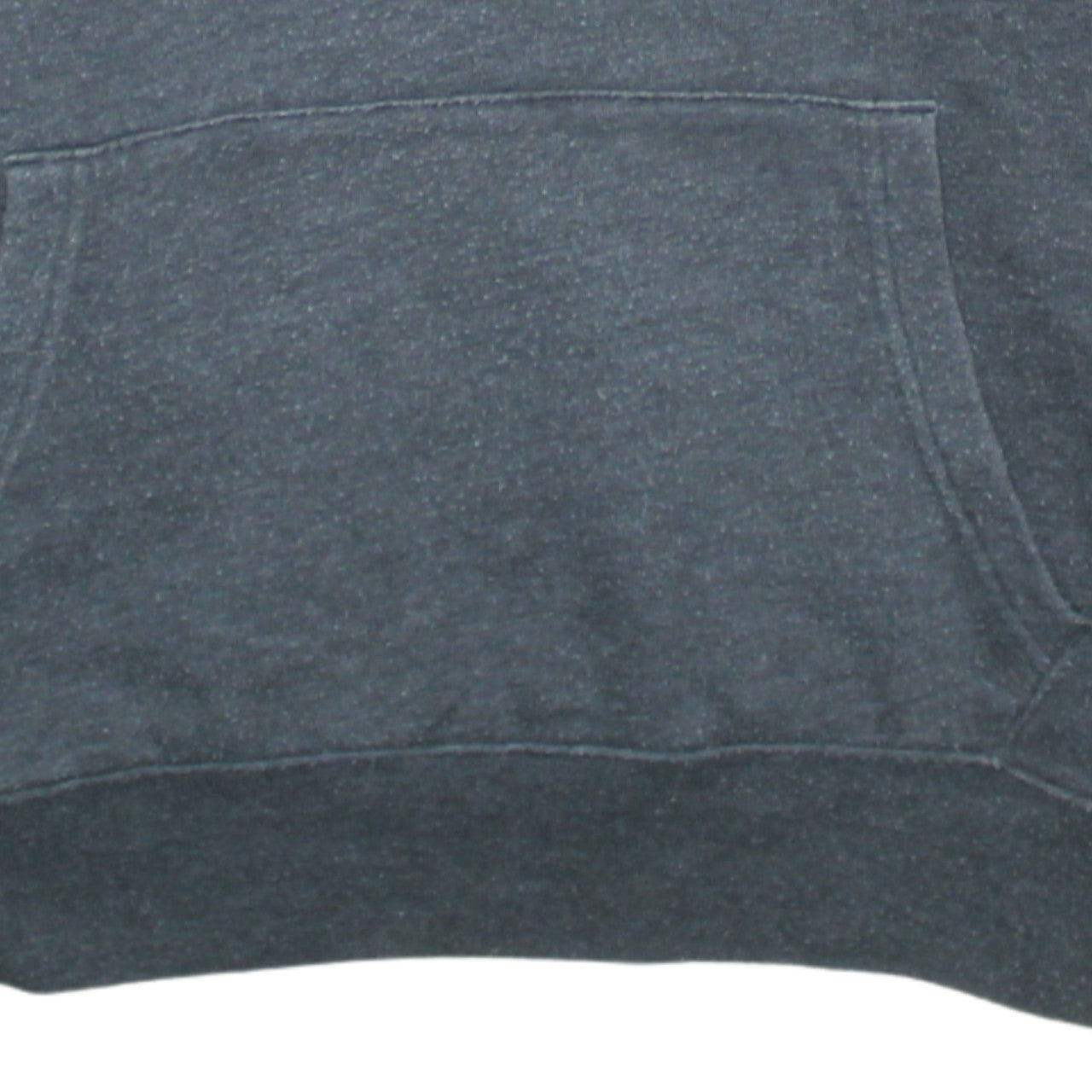 GAP Men's Grey Pullover Hoodie L USA Flag Logo Fleece Sweatshirt
