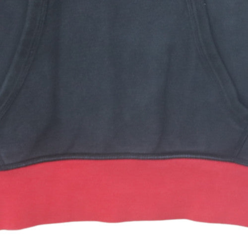 Champion Men’s Black Pullover Hoodie Medium Logo Cotton