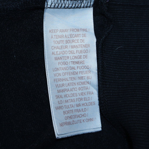 Levi's Boys Black Pullover Fleece Hoodie 16 Years Logo Print Casual Sweatshirt