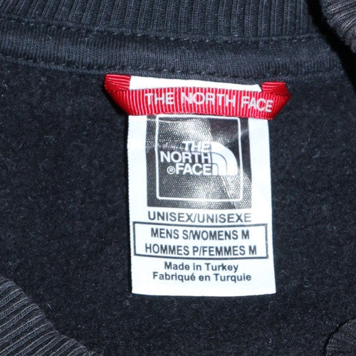 The North Face Men's Black Small Crew Neck Cotton Sweatshirt