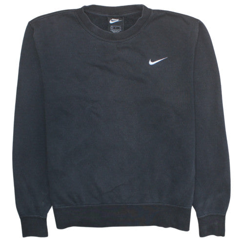 Nike Women's Black Small Crew Neck Pullover Sweatshirt