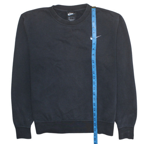 Nike Women's Black Small Crew Neck Pullover Sweatshirt