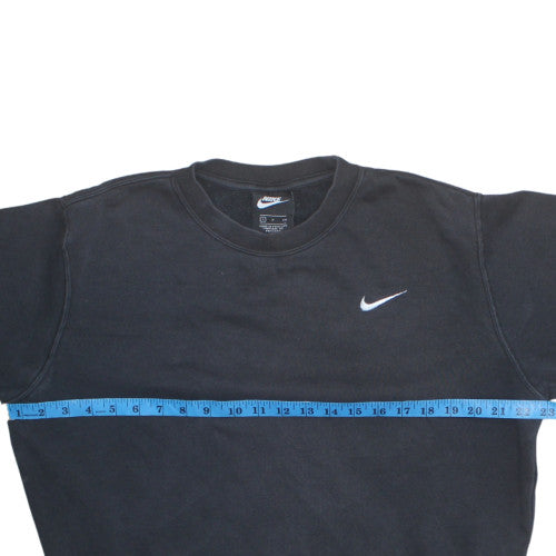 Nike Women's Black Small Crew Neck Pullover Sweatshirt