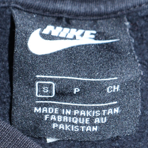 Nike Women's Black Small Crew Neck Pullover Sweatshirt