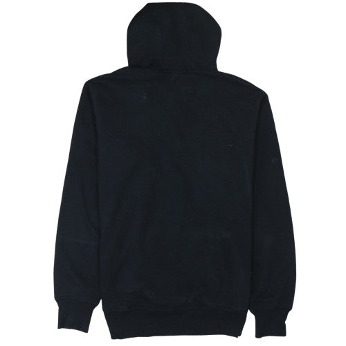 FILA Men's Black Pullover Hoodie L Logo Graphic Sportswear