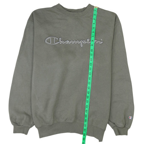Champion Men's Green XL Crew Neck Pullover Sweatshirt