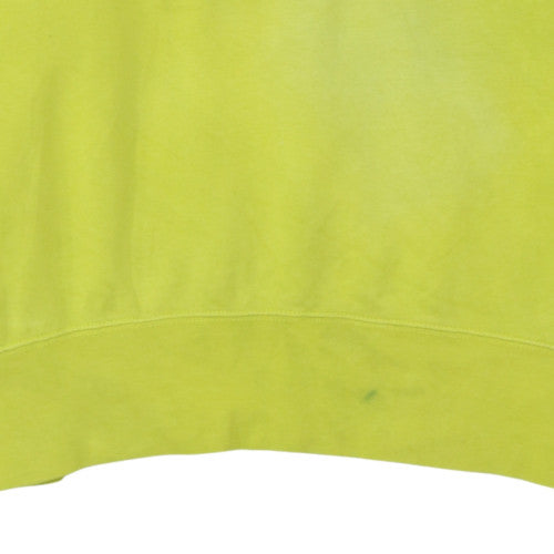 Nike Women’s Green Pullover Hoodie L Cotton Blend Casual Wear