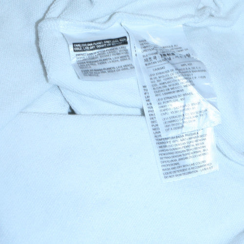 Levi's Womens White Floral Logo Pullover Hoodie Medium