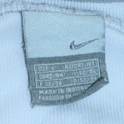 Nike Men's White Pullover Sweatshirt S Regular Fit Crew Neck Fleece