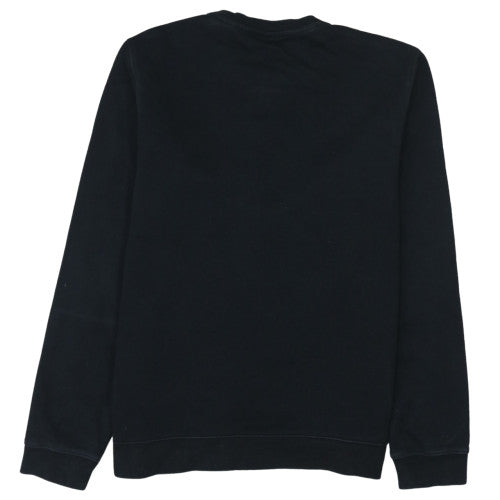 Nike Men's Black Pullover Sweatshirt Crew Neck Regular Fit M
