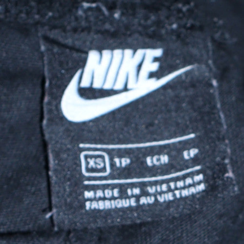 Nike Womens Black XS Jogger Sweatpants with Drawstring Waist