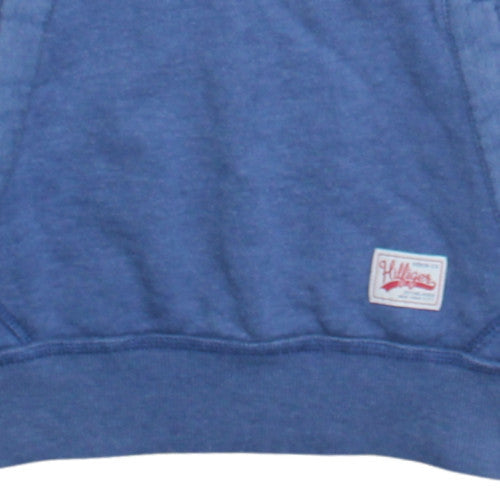 Hilfiger Denim Men's Blue Pullover Hoodie Size S Classic Graphic