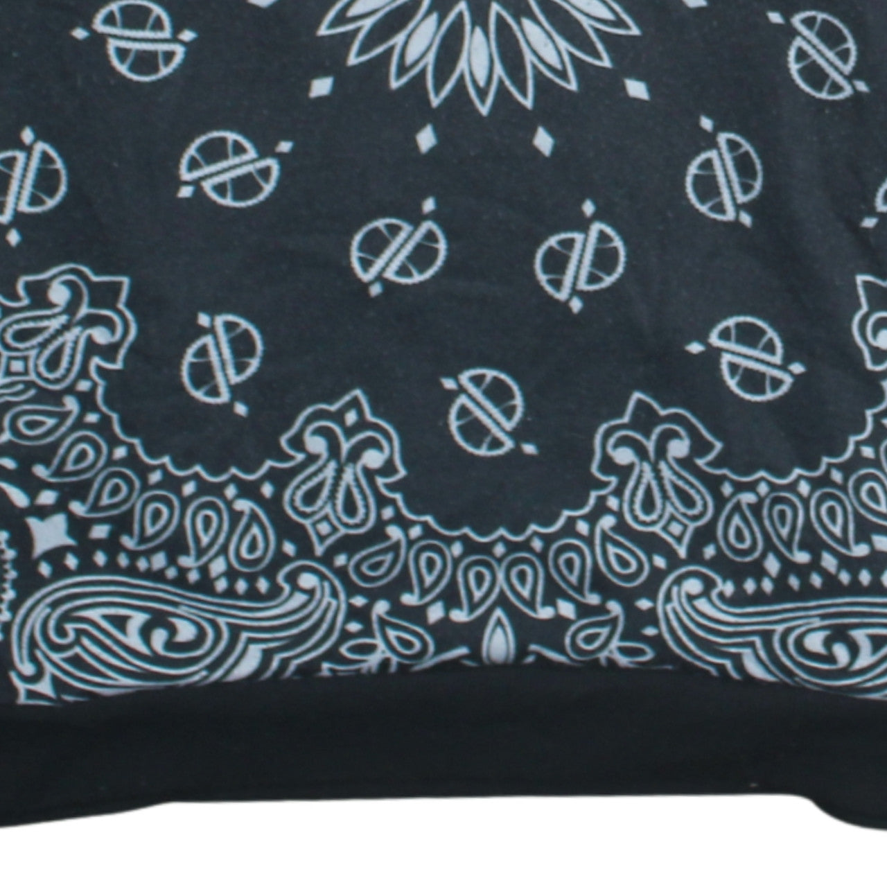Ellesse Womens Black Paisley Pullover Hoodie Size 12 Polyester