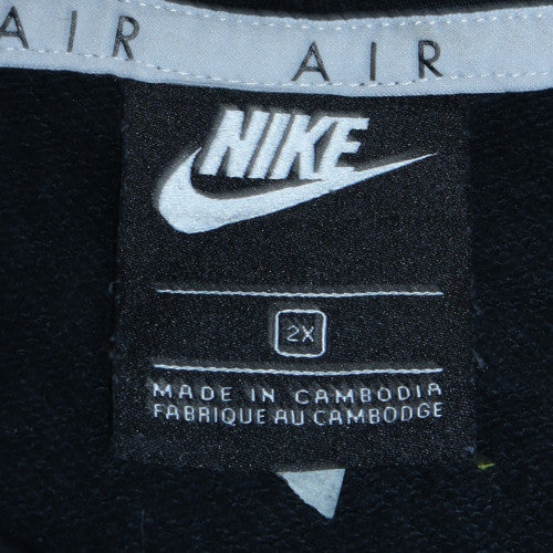 Nike Air Women’s Black Pullover Hoodie 2XL Hooded Sweatshirt