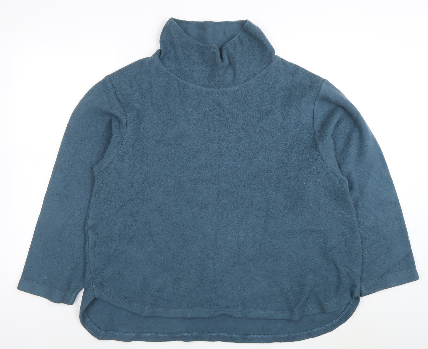 Carolyn Donnelly The Edit Women's Blue Fleece Pullover Sweatshirt UK L