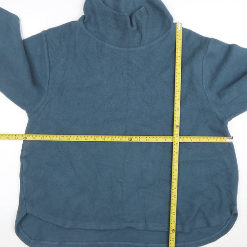 Carolyn Donnelly The Edit Women's Blue Fleece Pullover Sweatshirt UK L