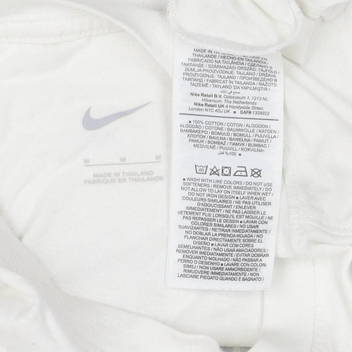 Nike Men’s White Tottenham Hotspur Cotton T-Shirt Size M