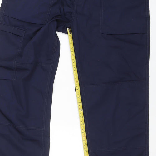 Regatta Professional Men's Blue Cargo Work Trousers Size 16