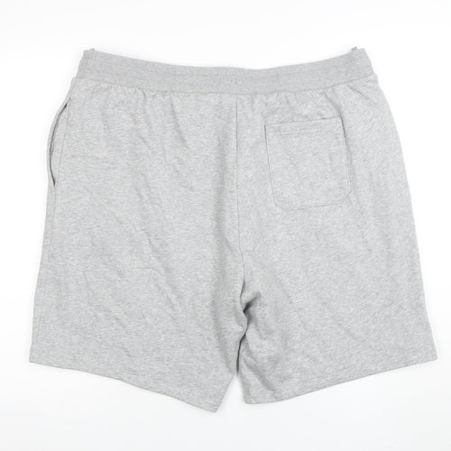 Marks and Spencer Men’s Grey XL Sweat Shorts with Drawstring