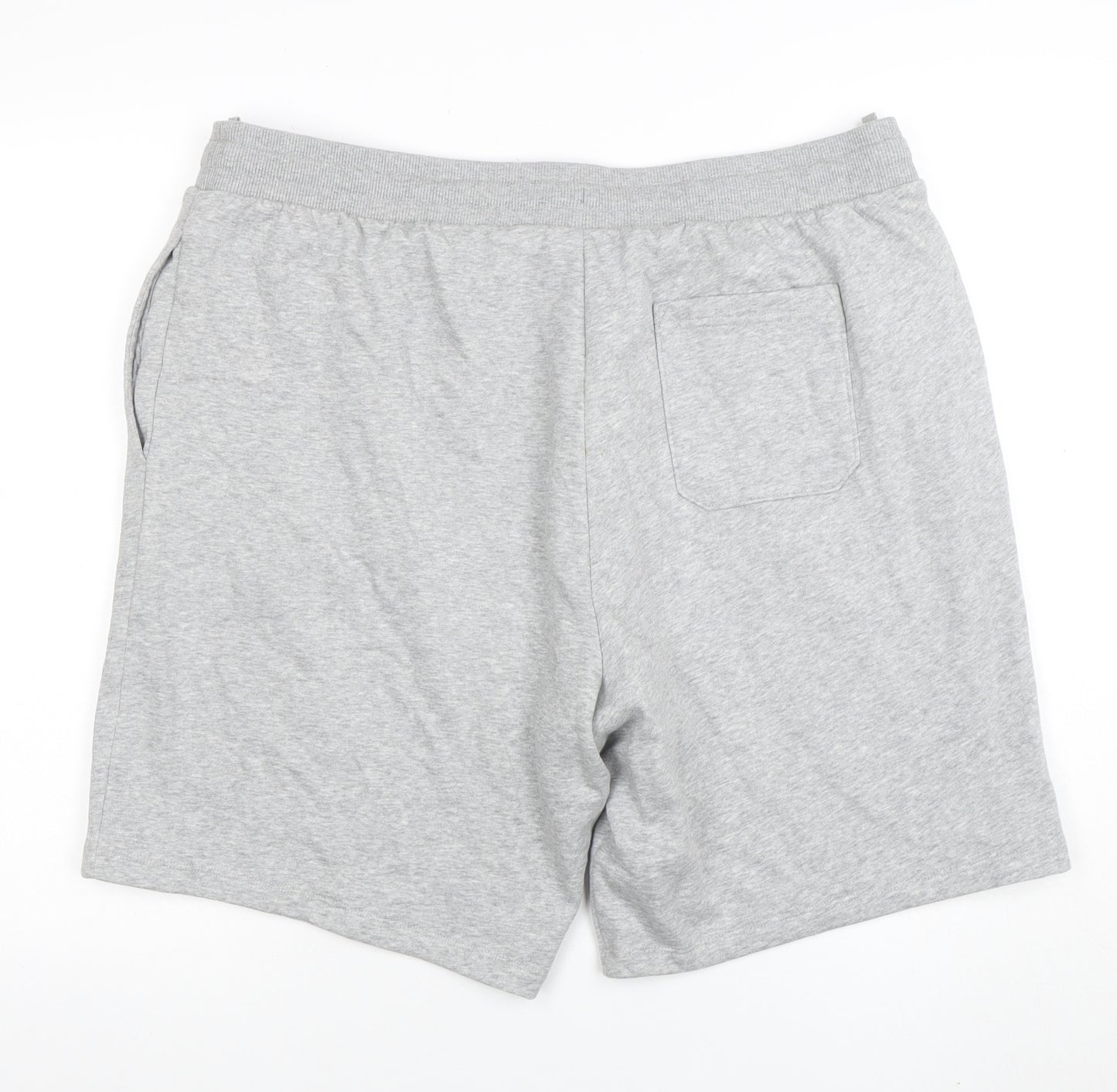 Marks and Spencer Men’s Grey XL Sweat Shorts with Drawstring