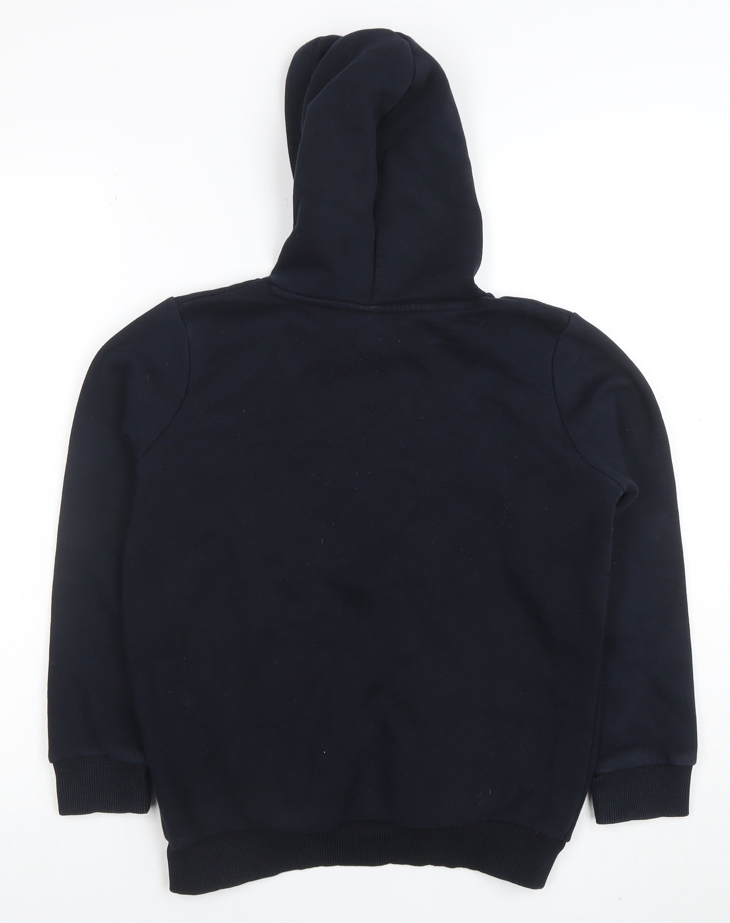 Hype Boys Black Pullover Hoodie 11-12 Years Cotton Blend Casual