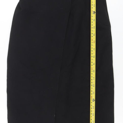 Lavish Alice Women's Black Size 6 Off Shoulder Bodycon Midi Dress