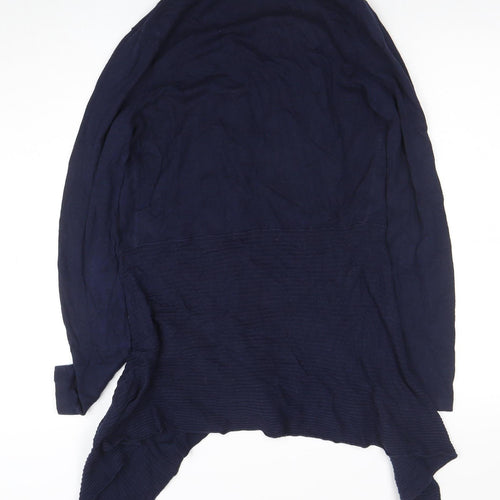 Next Women's Blue Open Front Knit Cardigan Size 10