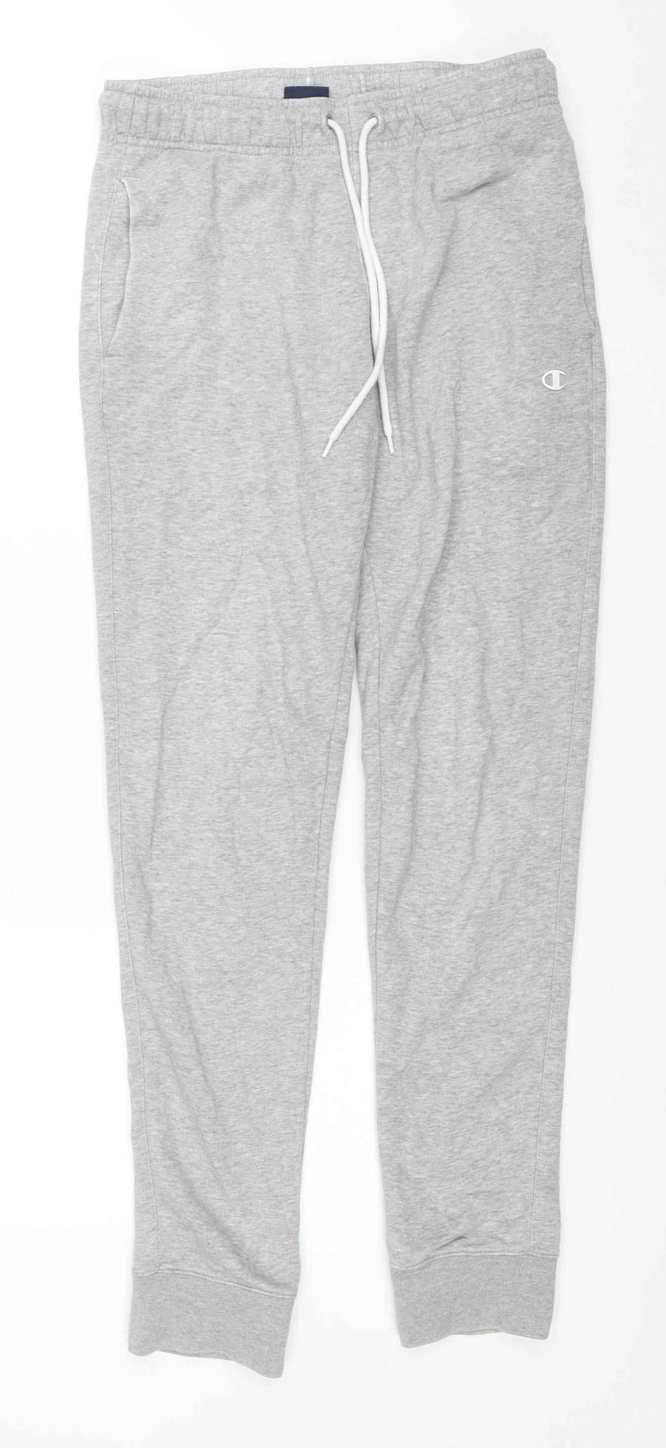 Champion Mens Grey Small Sweatpants Joggers Regular Fit