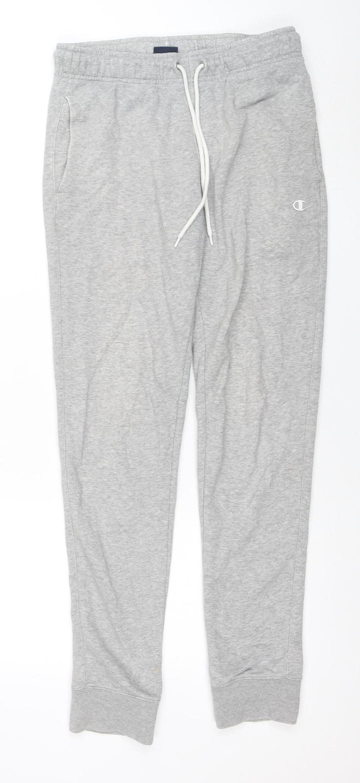 Champion Mens Grey Small Sweatpants Joggers Regular Fit