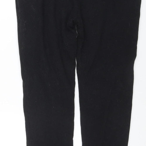 Topman Men's Black Jogger Sweatpants S Regular Fit Cotton Blend