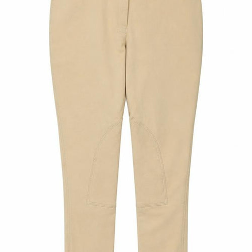 Harry Hall Women's Beige Cotton Stretch Jodhpurs Size 16 Slim Fit
