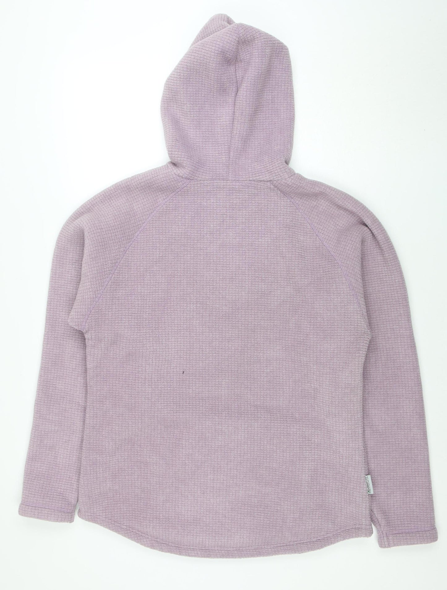 Outdoor Scene Women’s Purple Pullover Hoodie XL Polyester Blend Warm Fleece
