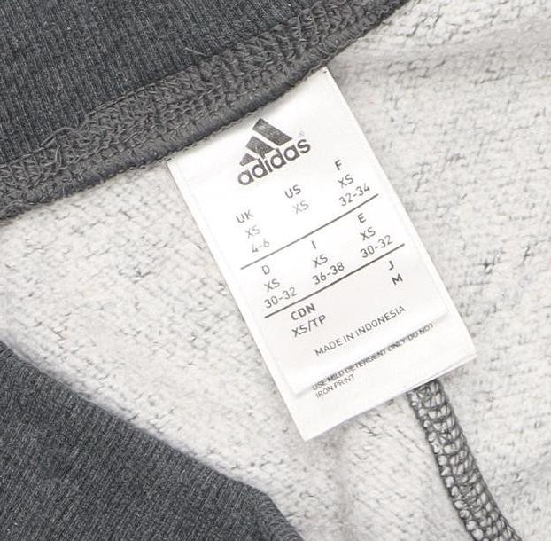 Adidas Womens Grey XS Jogger Sweatpants Activewear Trousers