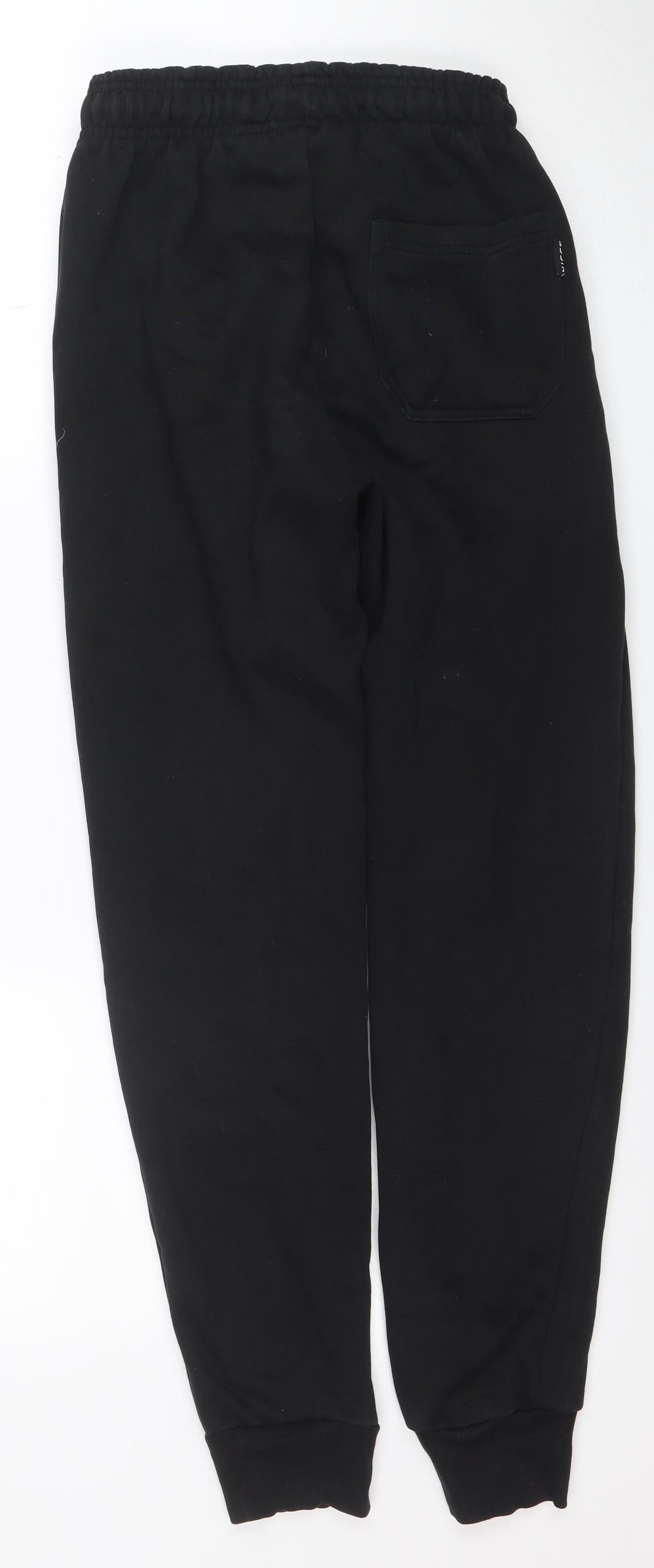 Nicce Men’s Black Jogger Sweatpants XXS Cotton Blend Tapered Fit