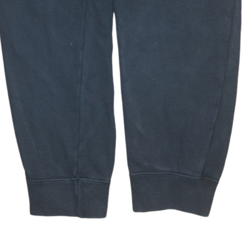 Champion Men's Black Small Logo Sweatpants Joggers Tapered Fit