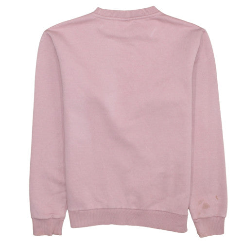 Ellesse Womens Pink Crew Neck Pullover Sweatshirt UK 12