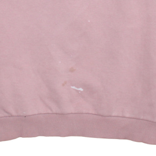 Ellesse Womens Pink Crew Neck Pullover Sweatshirt UK 12