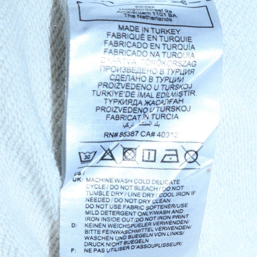 Adidas Womens White Crew Neck Pullover Sweatshirt Size 20