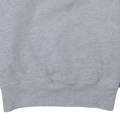 Ellesse Men's Grey Regular Fit Crew Neck Sweatshirt M