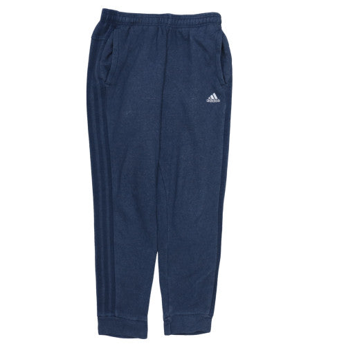 Adidas Men's Blue Regular Fit Fleece Jogger Sweatpants M