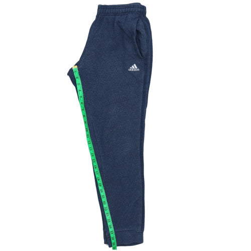 Adidas Men's Blue Regular Fit Fleece Jogger Sweatpants M