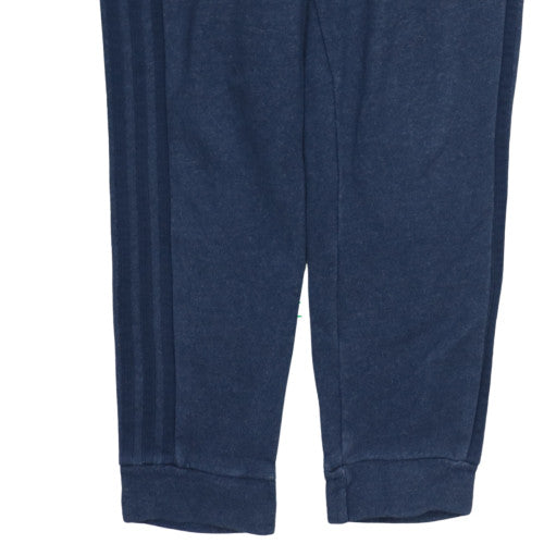 Adidas Men's Blue Regular Fit Fleece Jogger Sweatpants M
